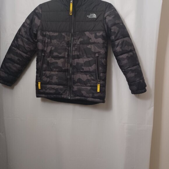 THE NORTH FACE BOYS REVERSIBLE MOUNT CHIMBORAZO JACKET CAMO - Picture 10 of 11